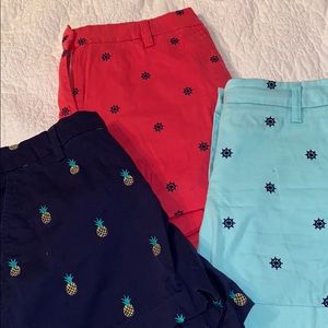 THREE pairs of beach shorts!